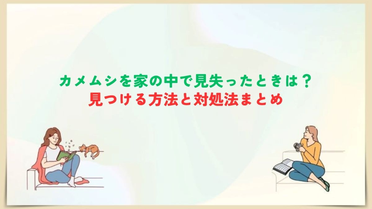 カメムシ 家の中 見失った